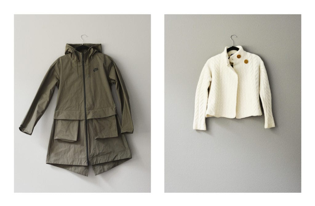 Uncomplicated Spaces - My Outerwear that I Packed