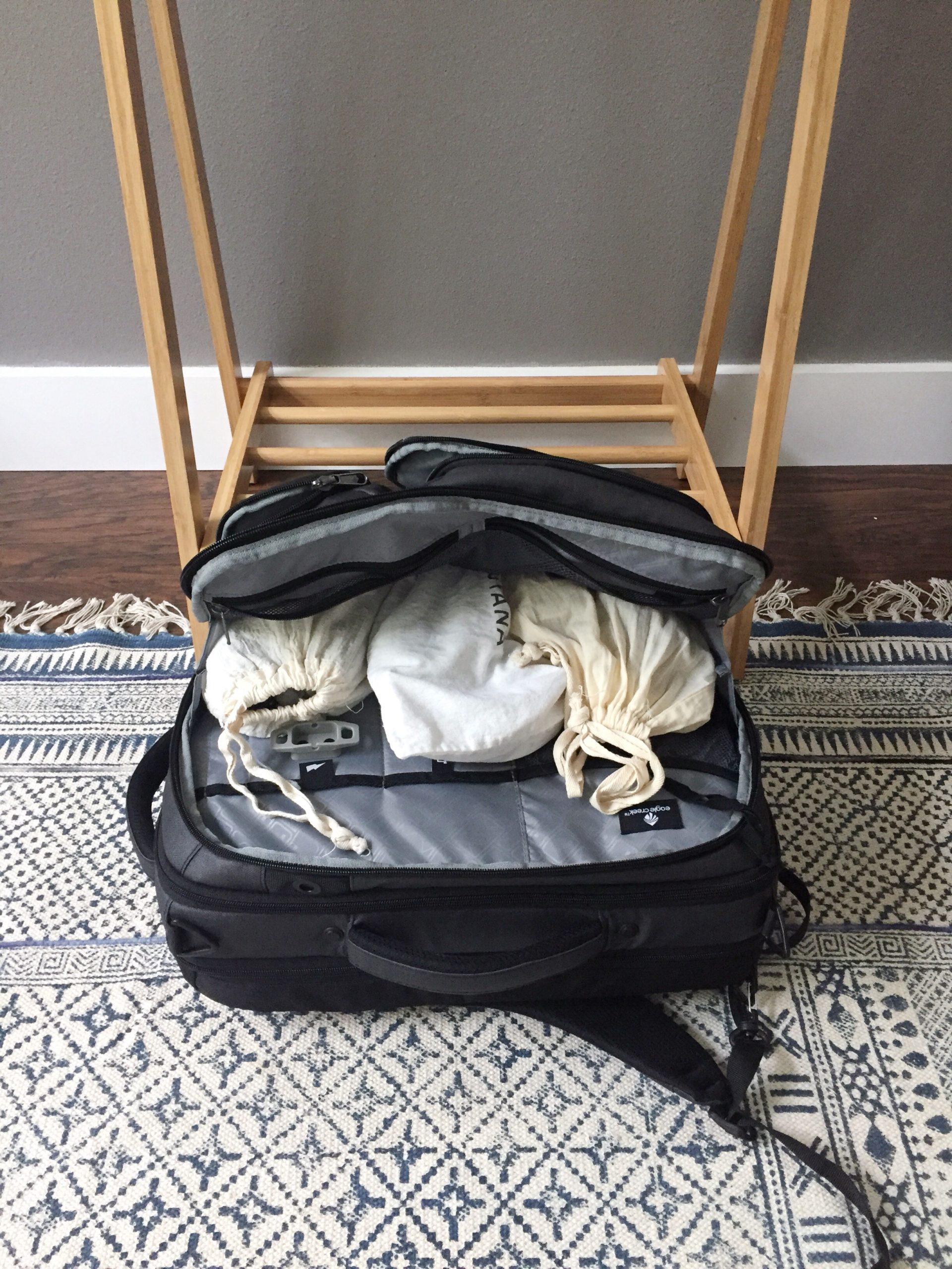 How I packed everything else in my carry on luggage