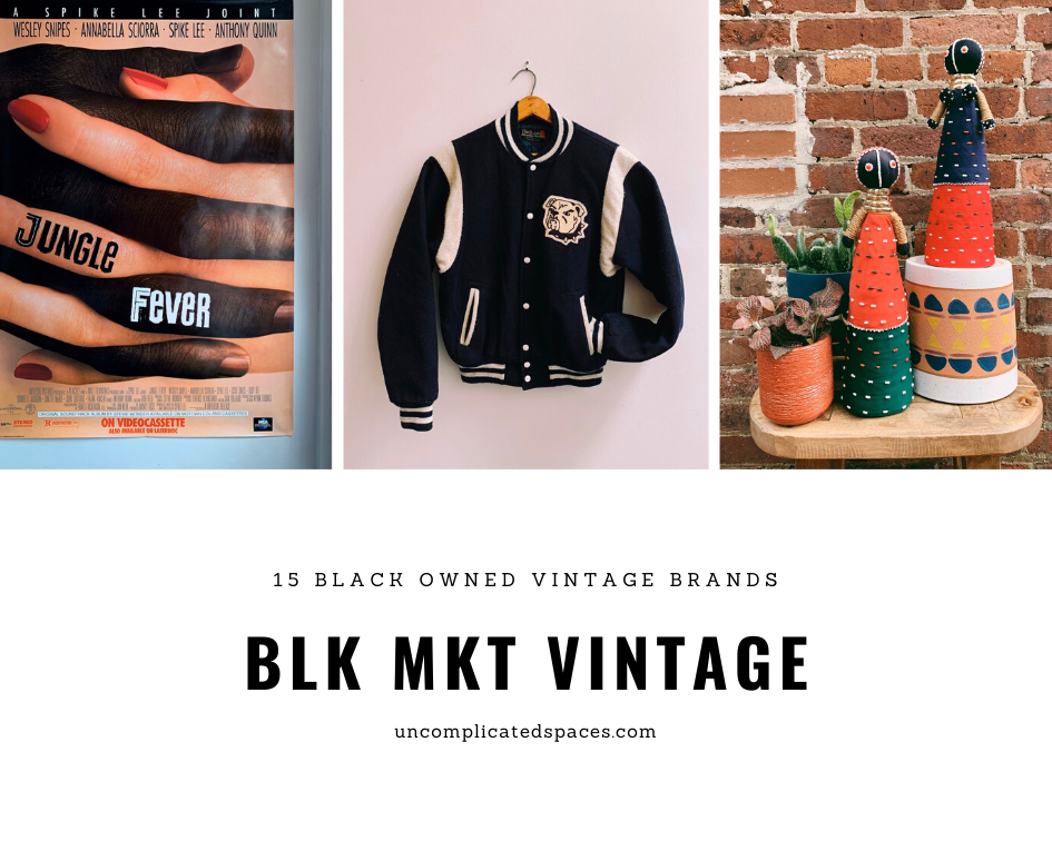 A collage of 3 images from BLK MKT Vintage.