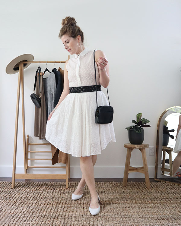 4 Unique Ways to Style a Little White Dress