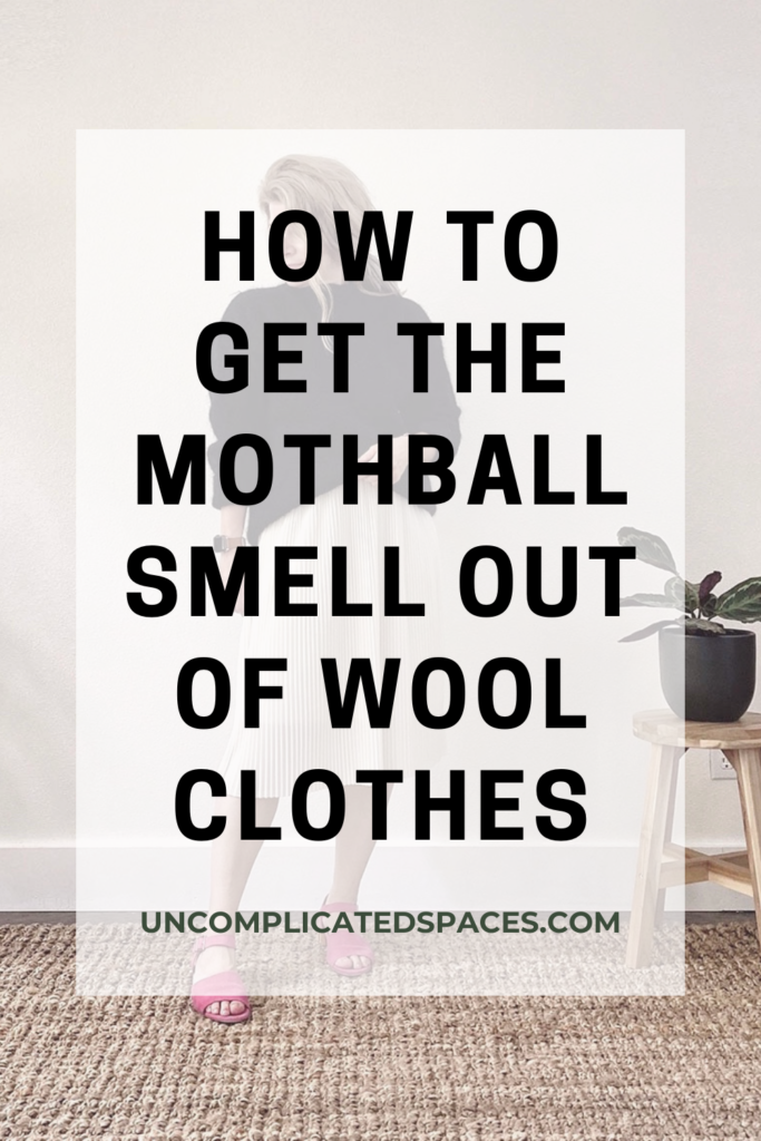 How to Get Rid of a Mothball Smell