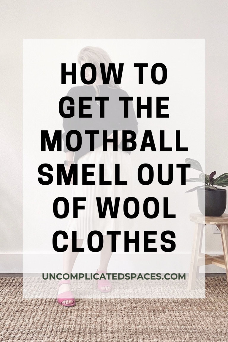 How To Get The Mothball Smell out of Wool Clothes Spaces