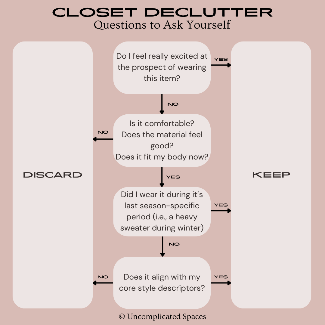 Closet Declutter